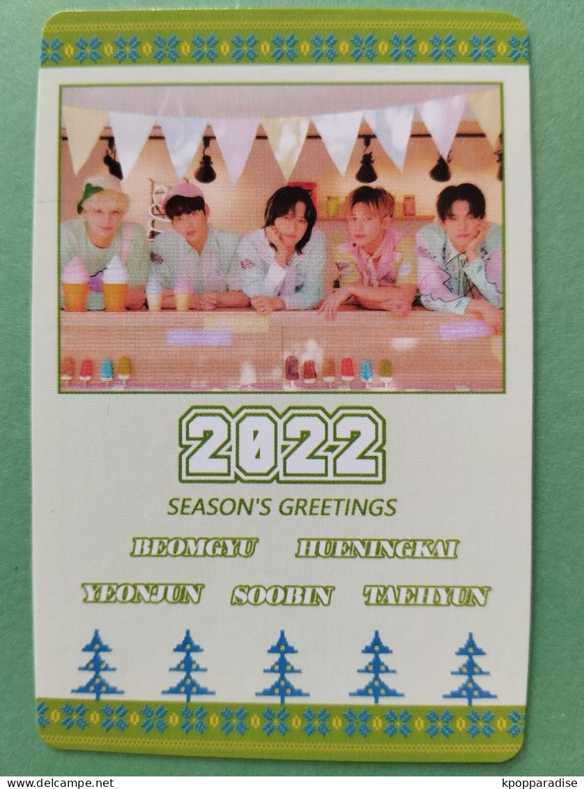Photocard K POP au choix  TXT Season s greetings 2022  Yeonjun
