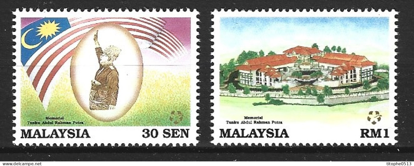 MALAISIE. N°546A-B De 1994. Premier Ministre. - Maleisië (1964-...)