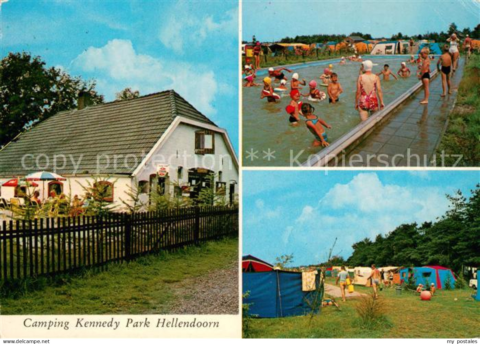 73652407 Hellendoorn Camping Kennedy Park Gaststaette Freibad Hellendoorn - Andere & Zonder Classificatie