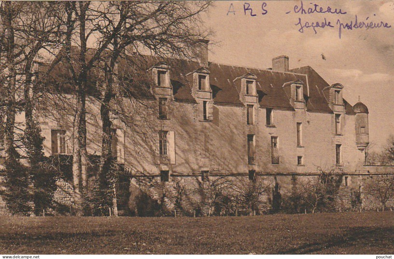ZY 28-(16) ARS - CHATEAU - FACADE EXTERIEURE - 2 SCANS - Other & Unclassified