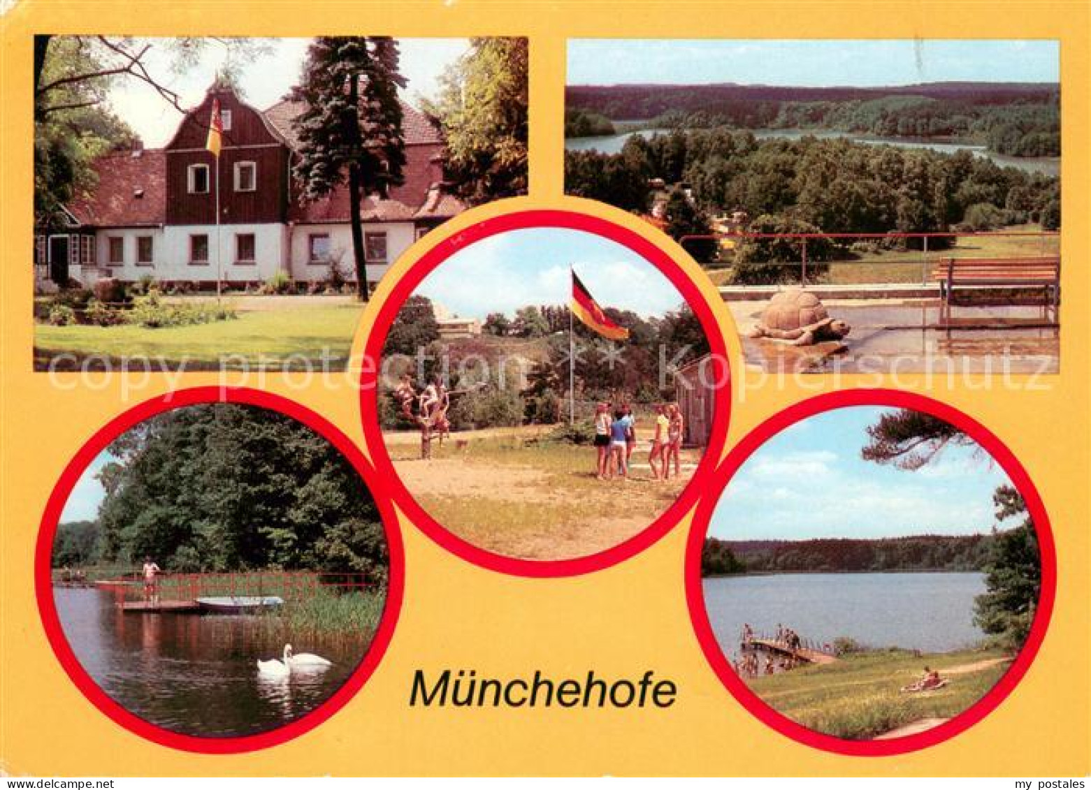 73652388 Muenchehofe Obersdorf Jugendherberge Erich Weinert Campingplatz Blick V - Müncheberg