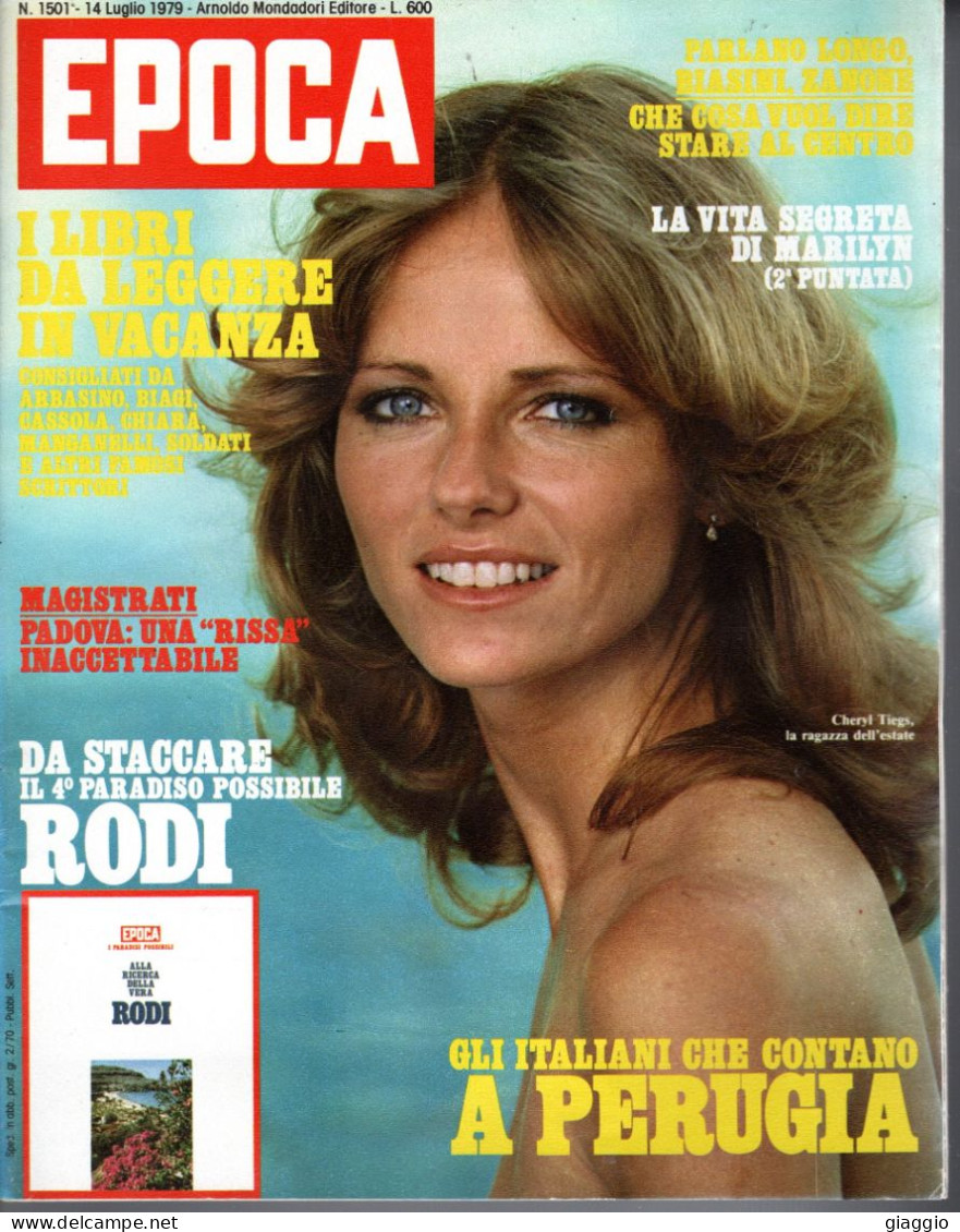 °°° RIVISTA EPOCA N° 1501 DEL 14 LUGLIO 1979 °°° - Andere & Zonder Classificatie