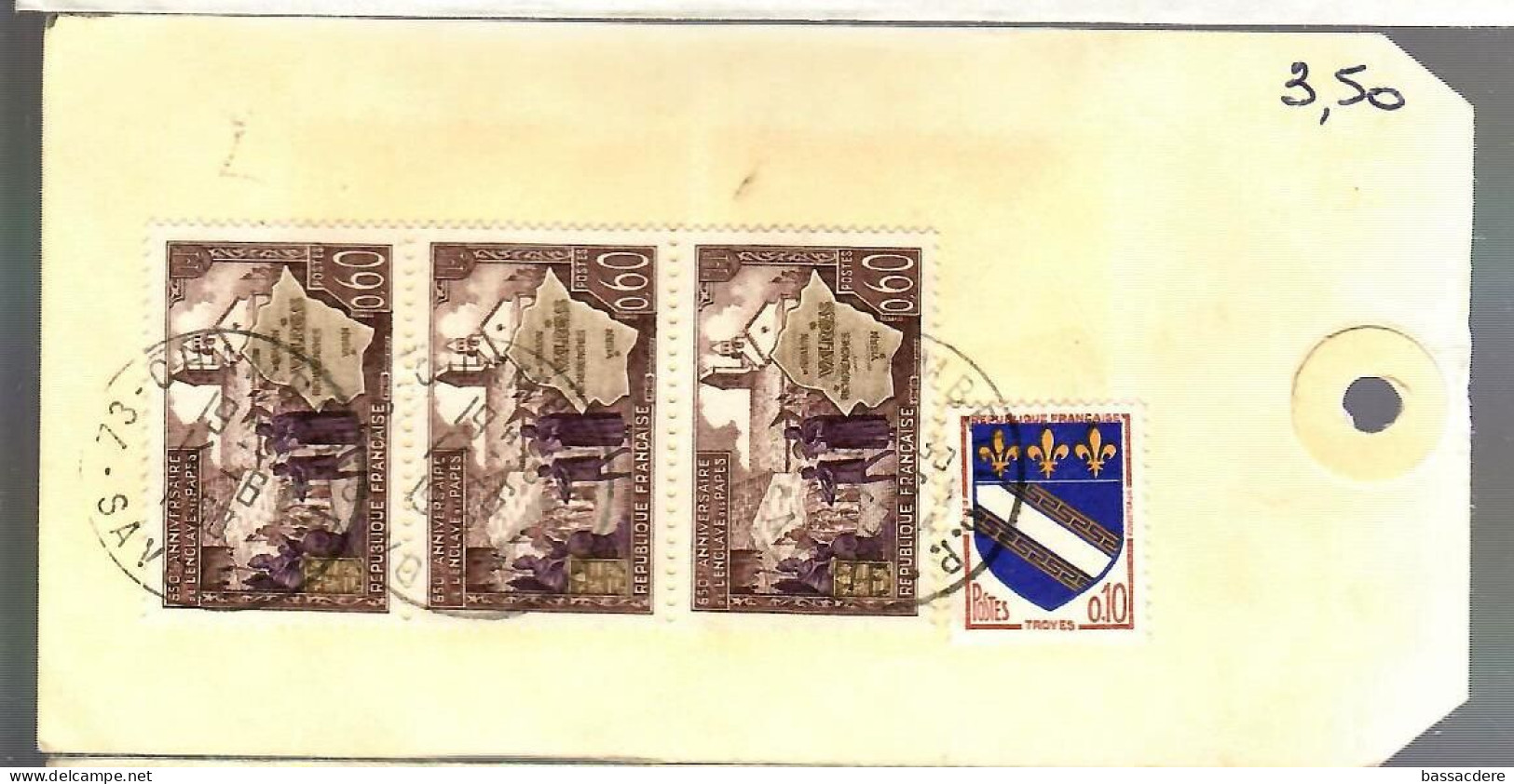 79928 -  étiquette De  Colis  Postal  Affranchie  à  8 TP - 1961-....