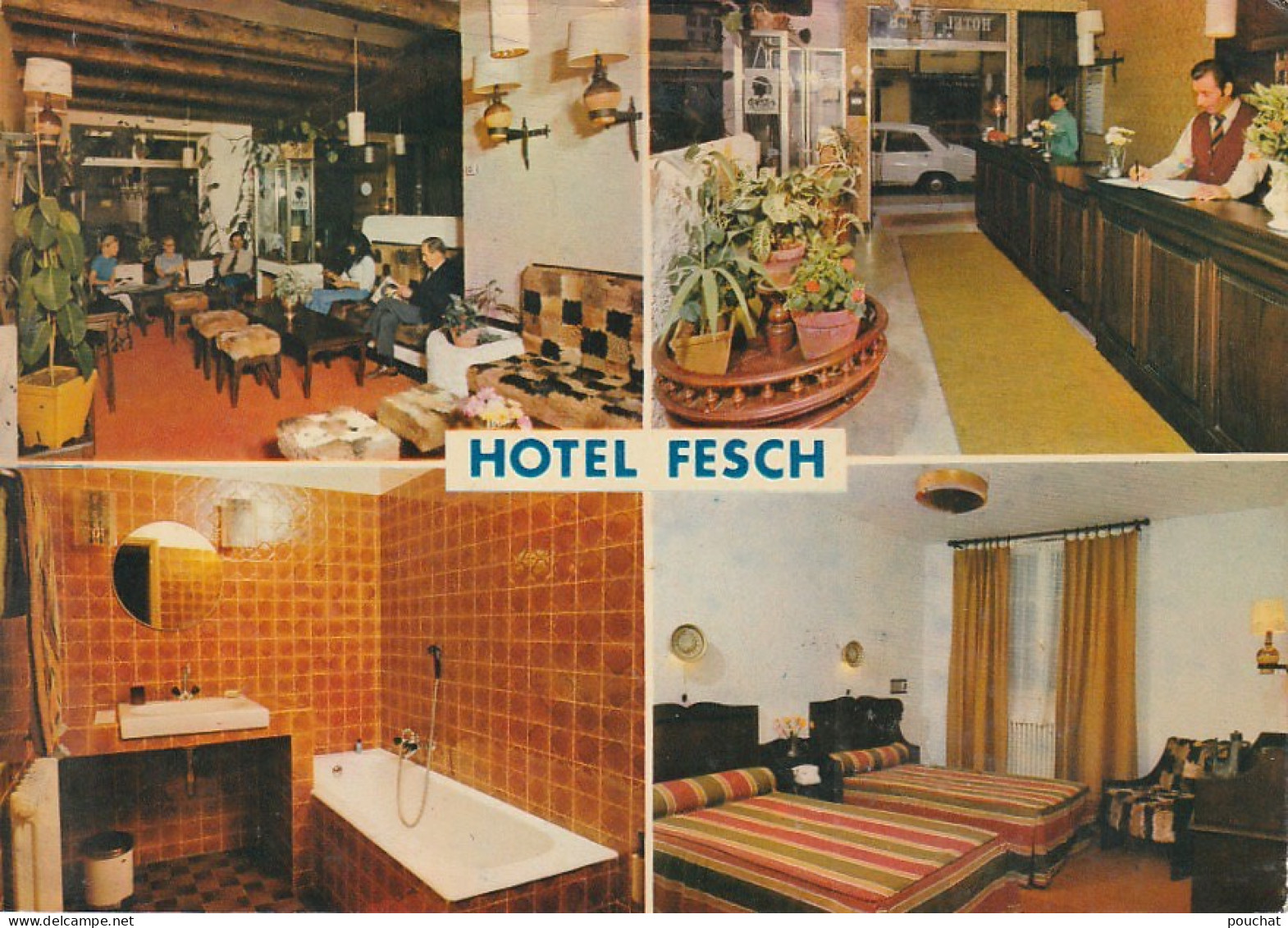 ZY 32-(20) AJACCIO - HOTEL FESCH - CARTE MULTIVUES - 2 SCANS - Ajaccio