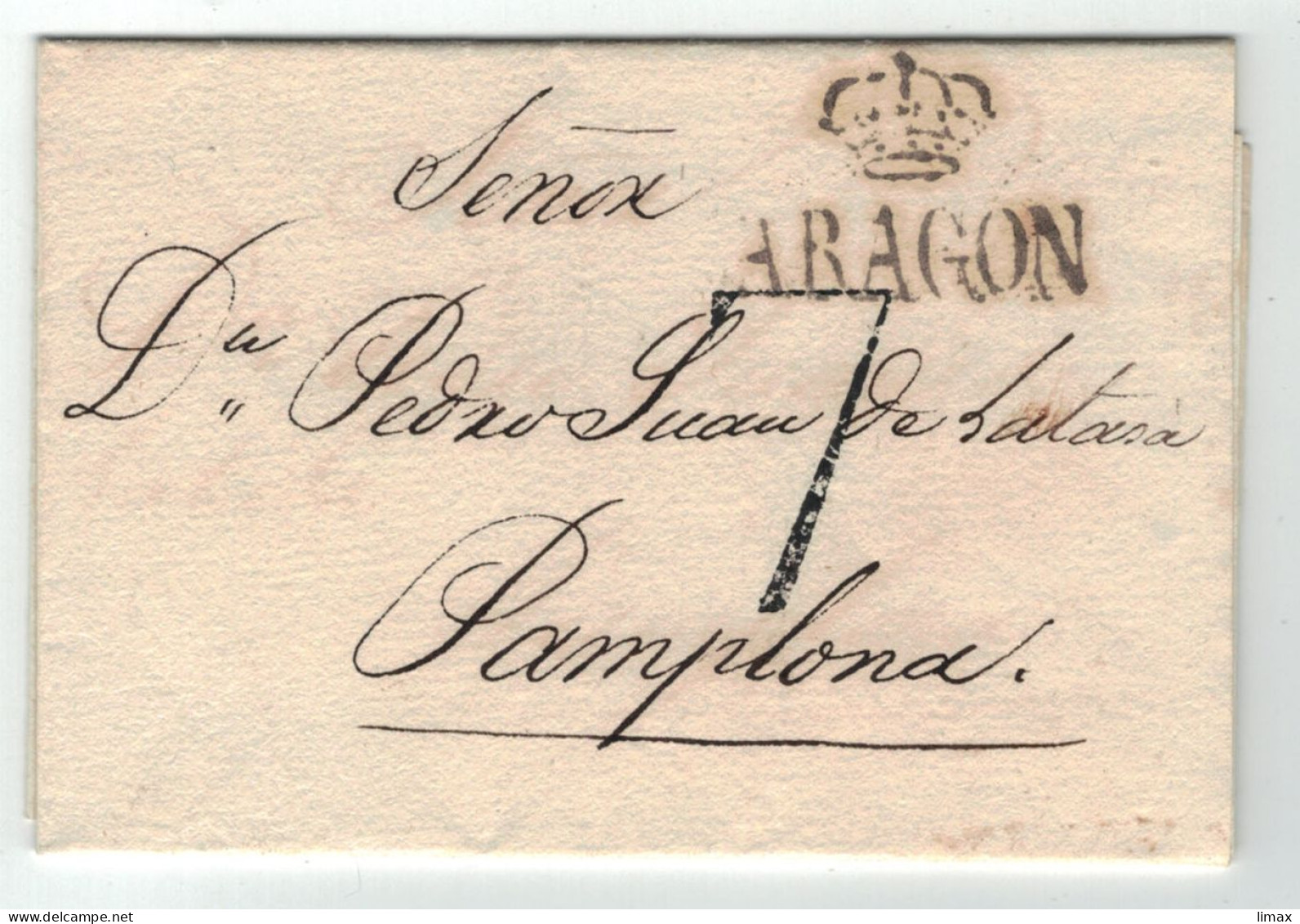 Aragon Krone 1829 > Pamplona - ...-1850 Prephilately