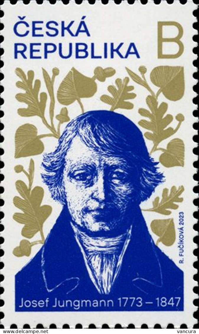 ** 1219 Czech Republic Josef Jungmann 2023 - Unused Stamps