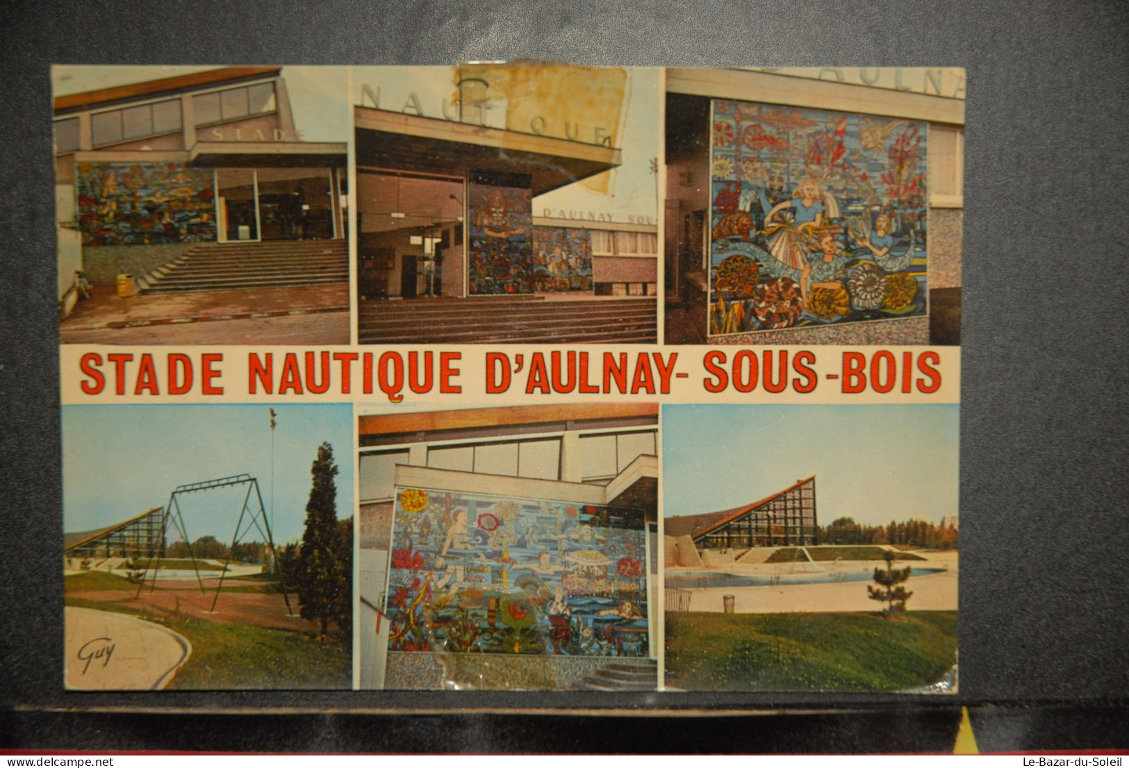 CP,  93.. AULNAY SOUS BOIS LE STADE NAUTIQUE , Multi Vues - Aulnay Sous Bois