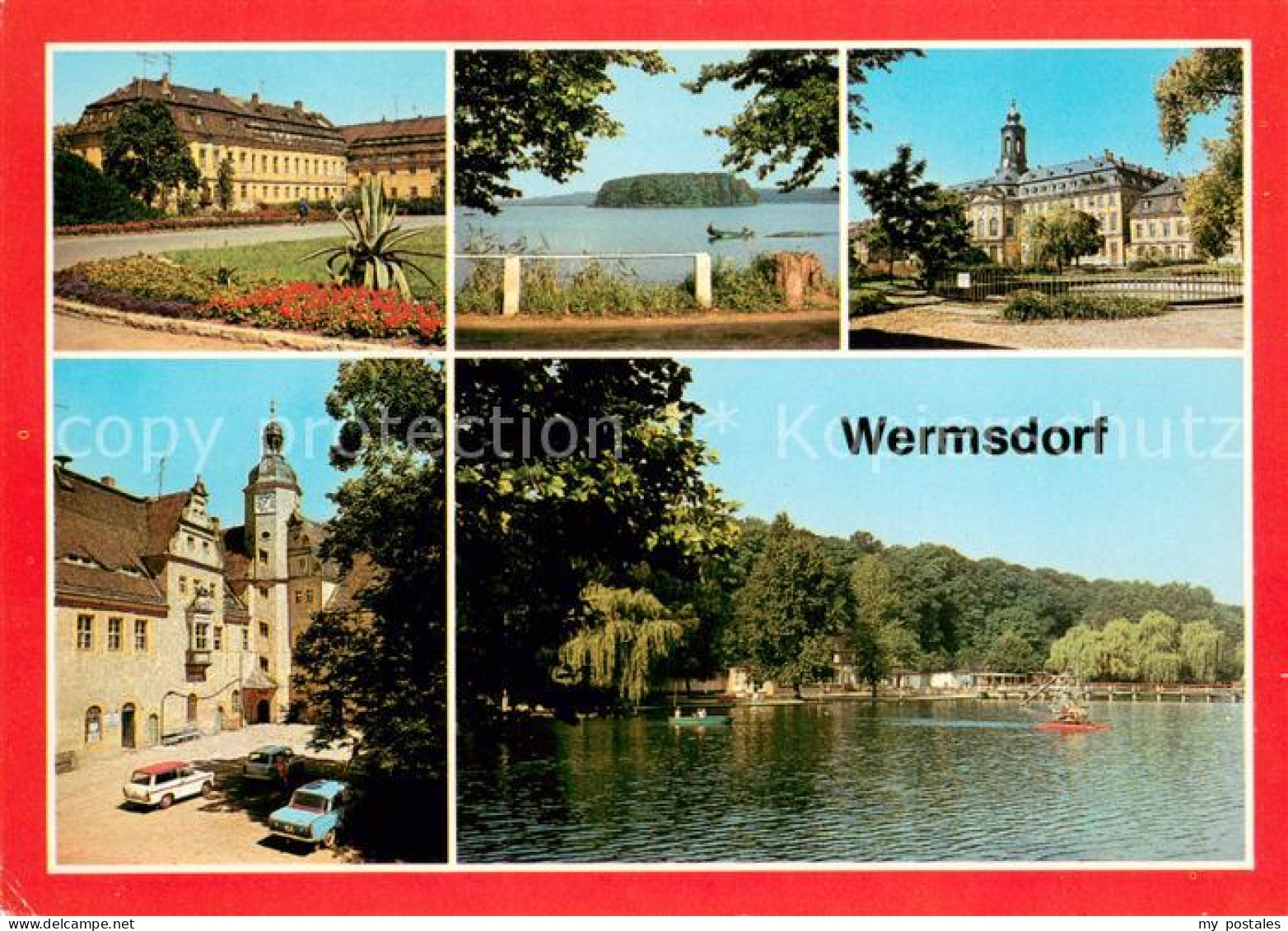 73652344 Wermsdorf Schloss Hubertusburg Horstsee Altes Jagdschloss Horstseebad W - Wermsdorf