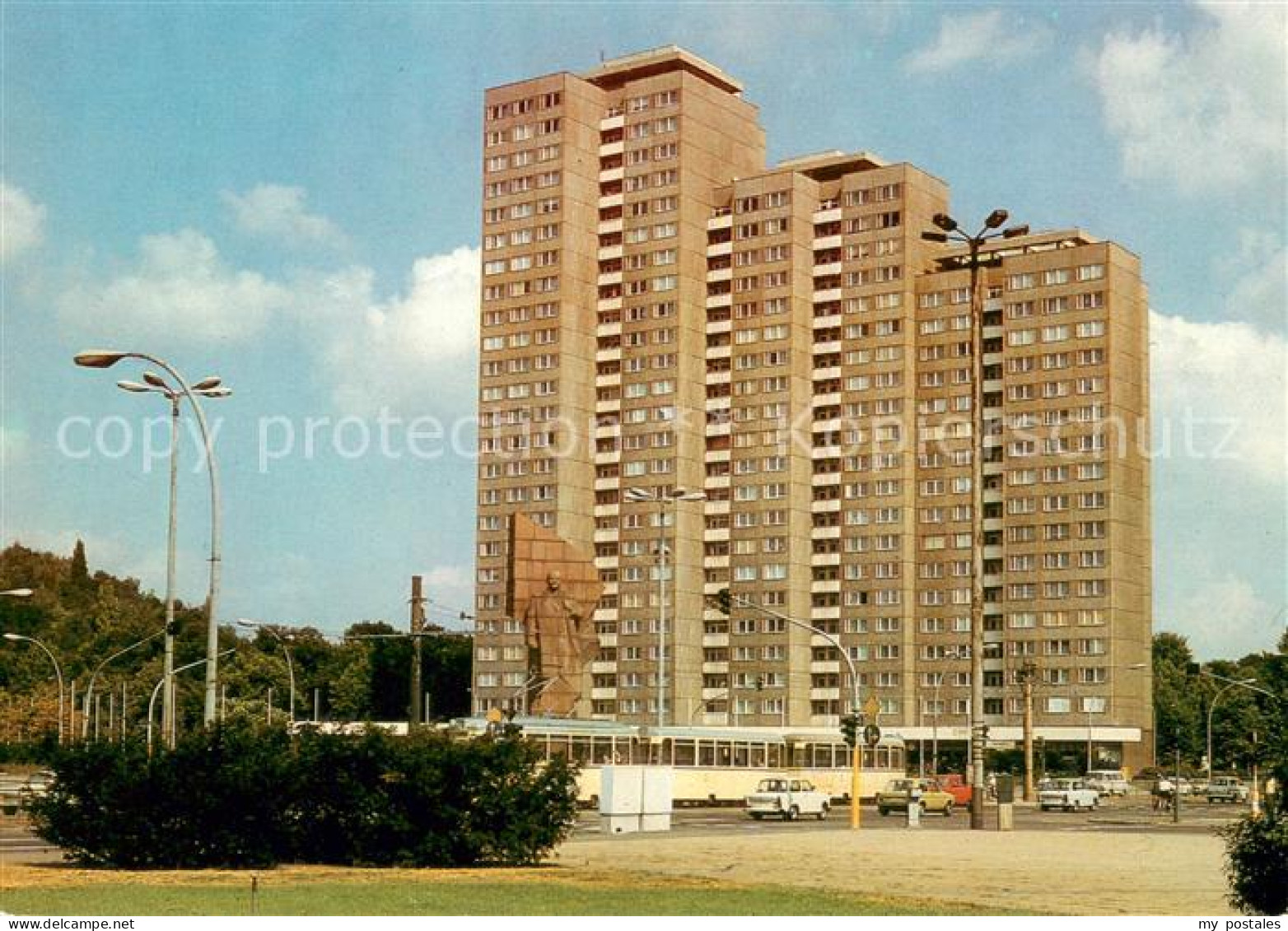 73652341 Berlin Hochhaus Am Leninplatz Hauptstadt Der DDR Berlin - Other & Unclassified