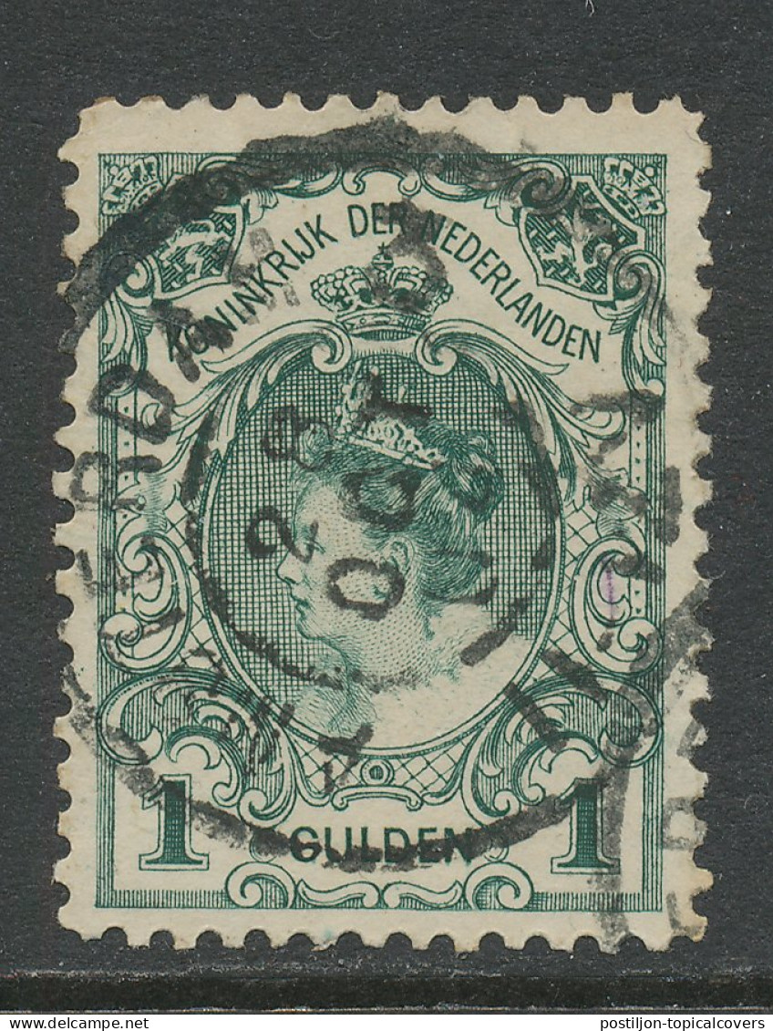 Em. 1899 Grootrondstempel Amsterdam 3 ( Klein ) 1904 - Storia Postale