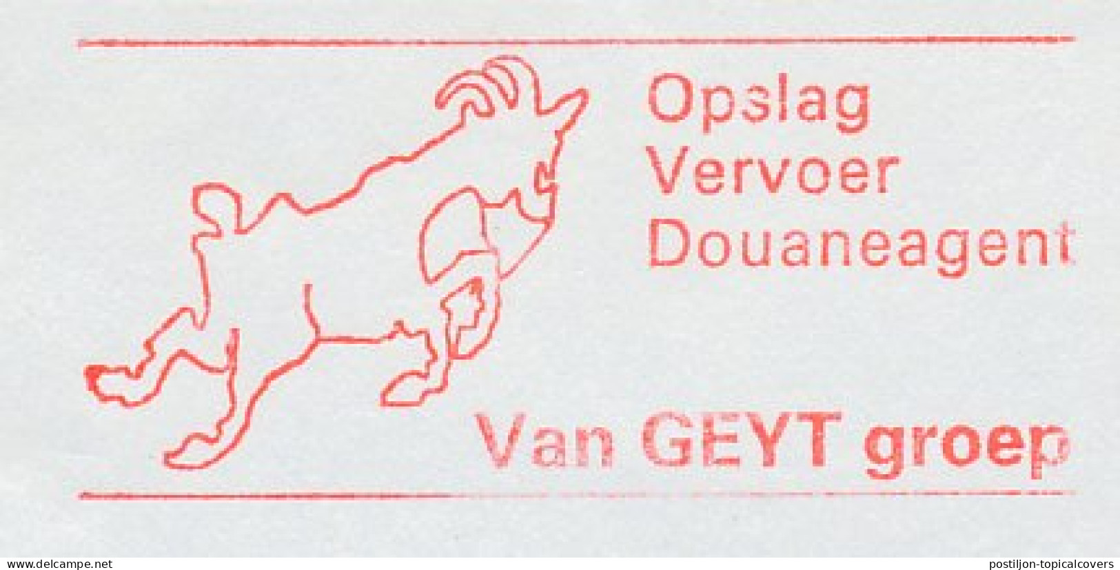 Meter Cut Netherlands 1990 Goat - Hoftiere