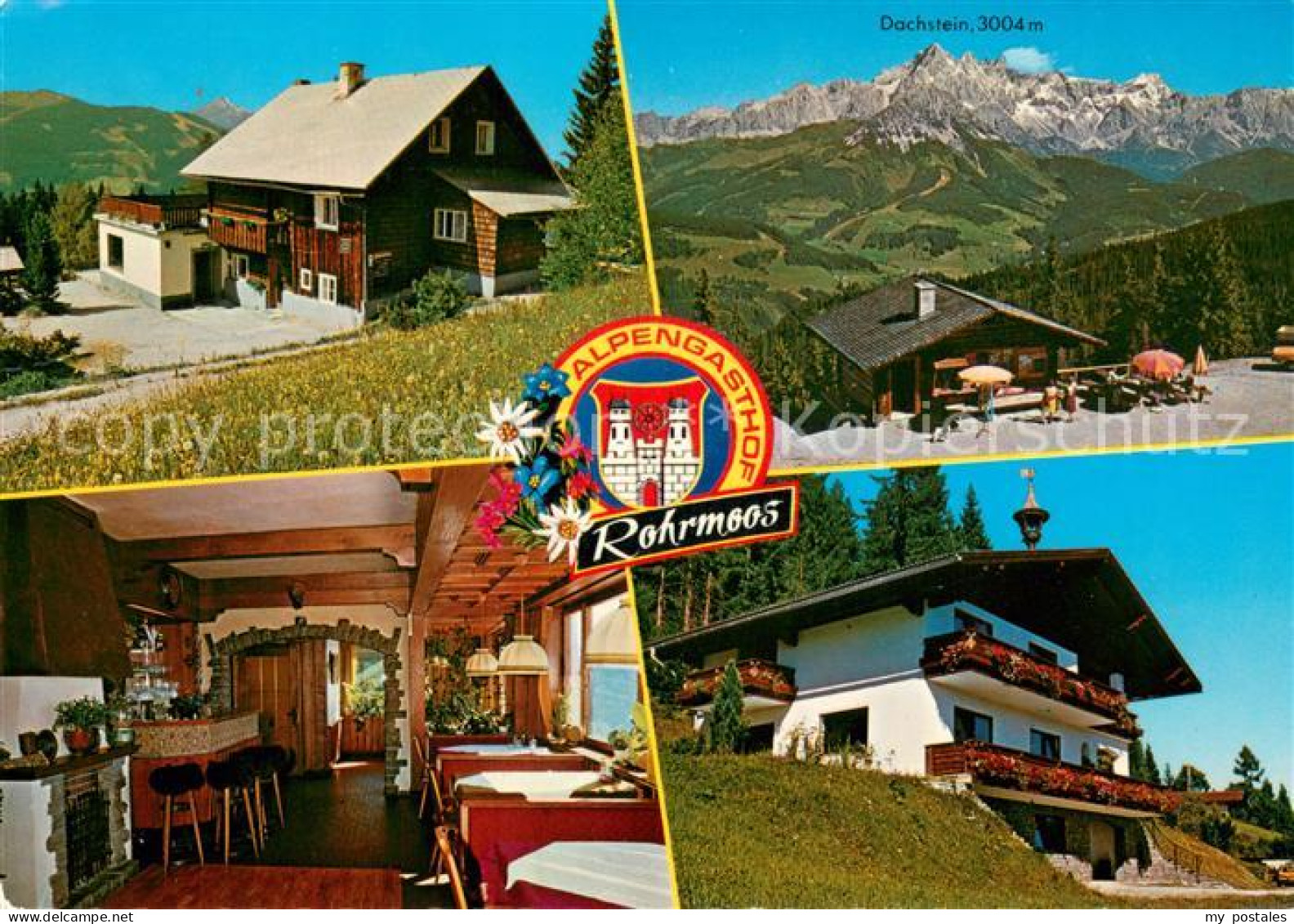 73652323 Radstadt Alpengasthof Rohrmoos Kaarhuette Am Rossbrand Panorama Dachste - Otros & Sin Clasificación