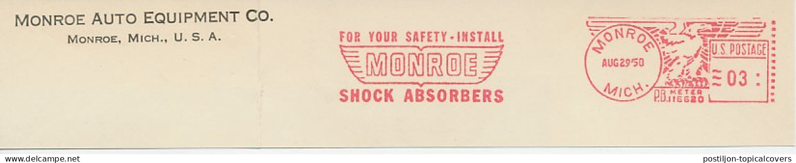 Meter Top Cut USA 1950 Shock Absorbers - Monroe - Autos