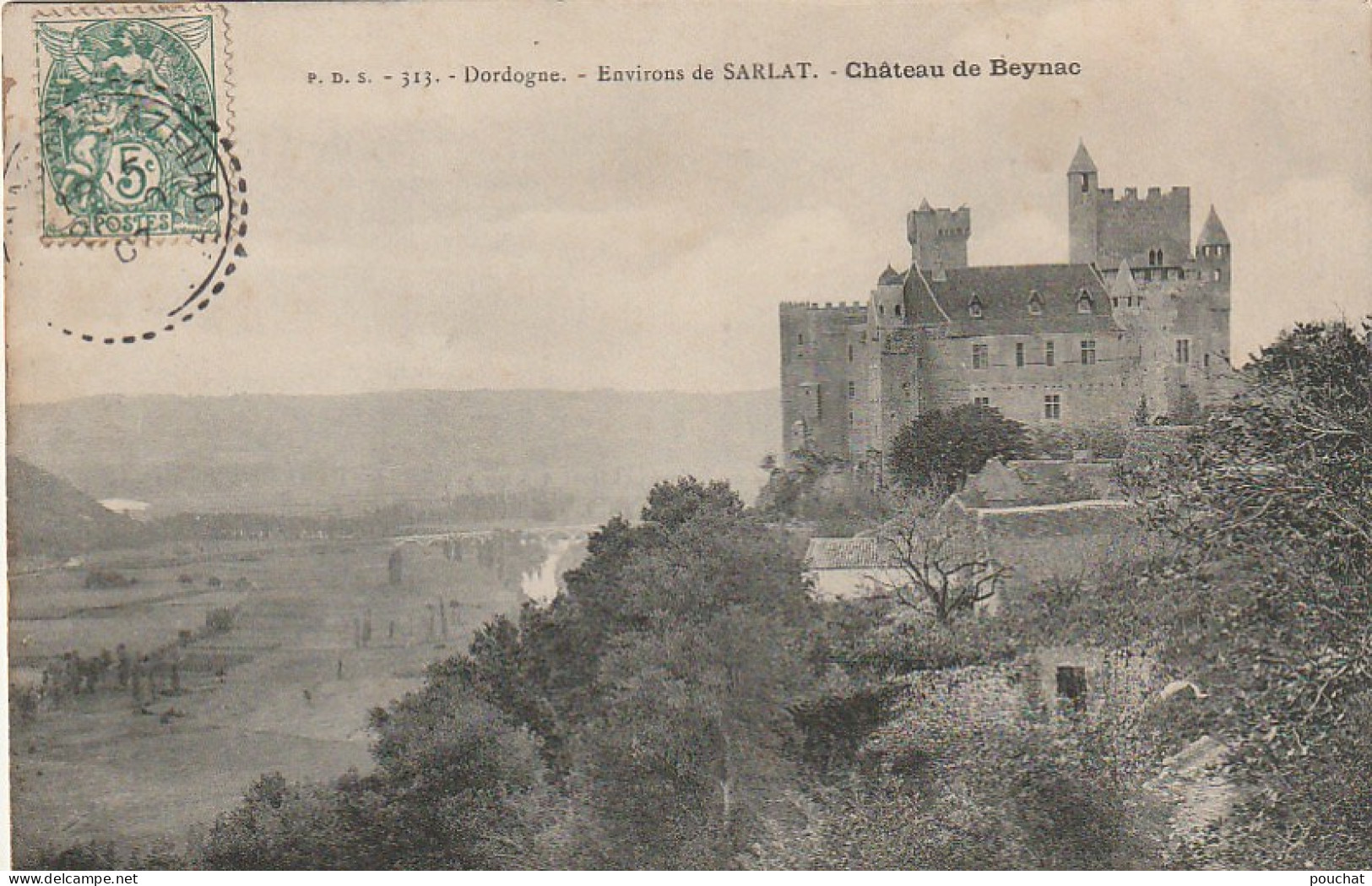 ZY 36-(24) ENVIRONS DE SARLAT - CHATEAU DE BEYNAC - 2 SCANS - Otros & Sin Clasificación