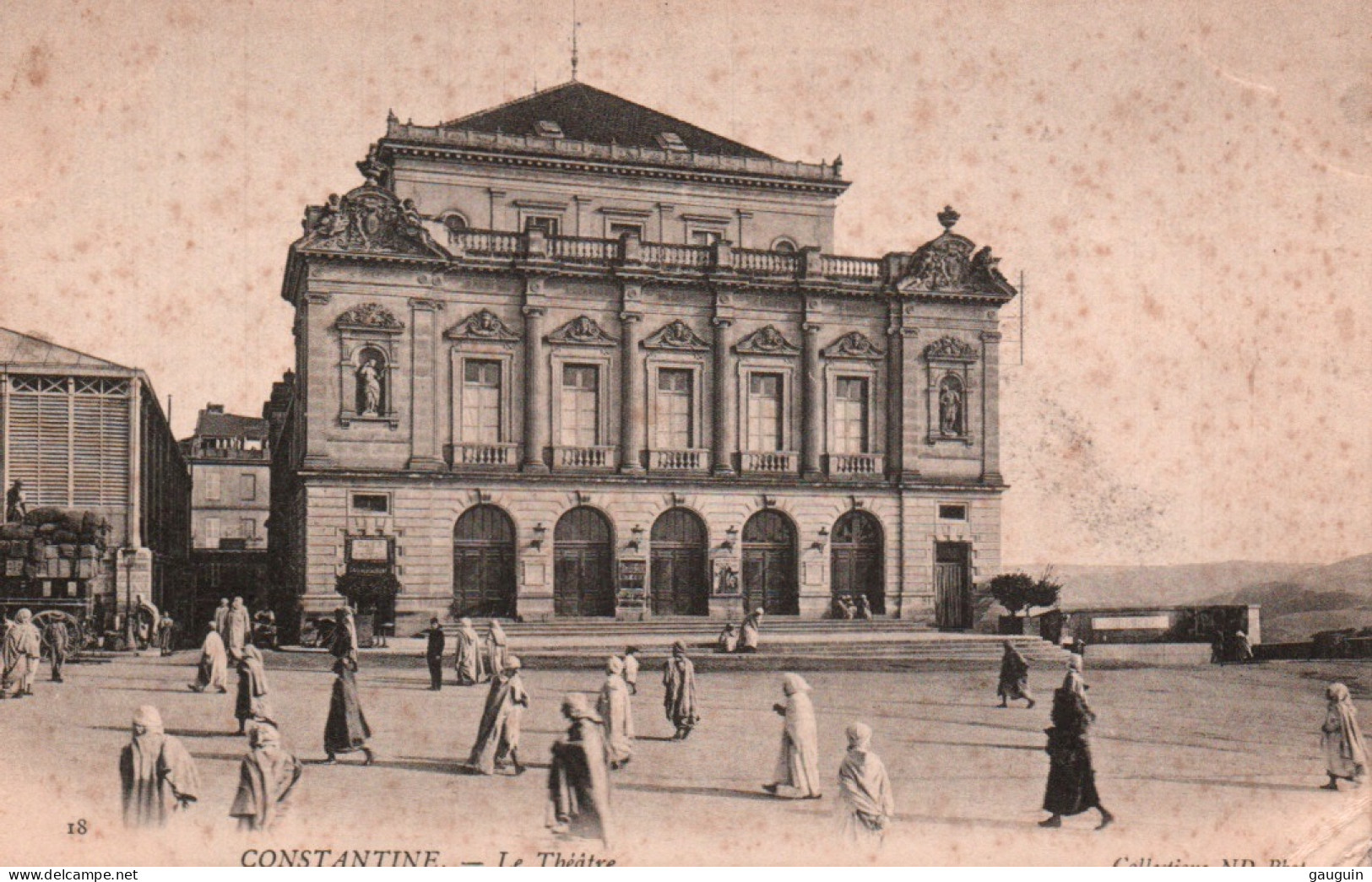 CPA - CONSTANTINE - Le Théâtre - Edition ND.Photo - Constantine