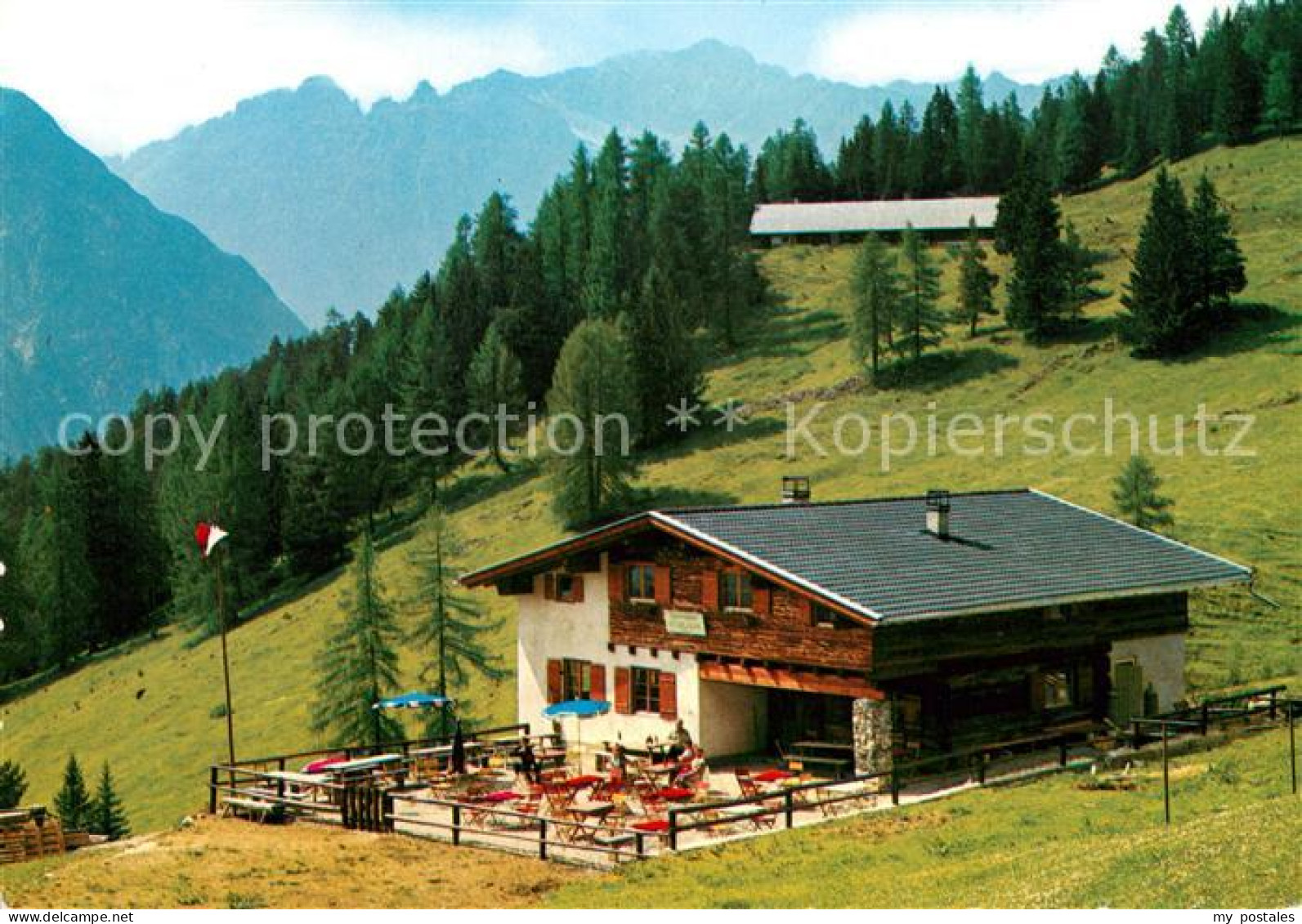 73652313 Elmen Tirol Jausenstation Stablalpe Alpen Elmen Tirol - Otros & Sin Clasificación