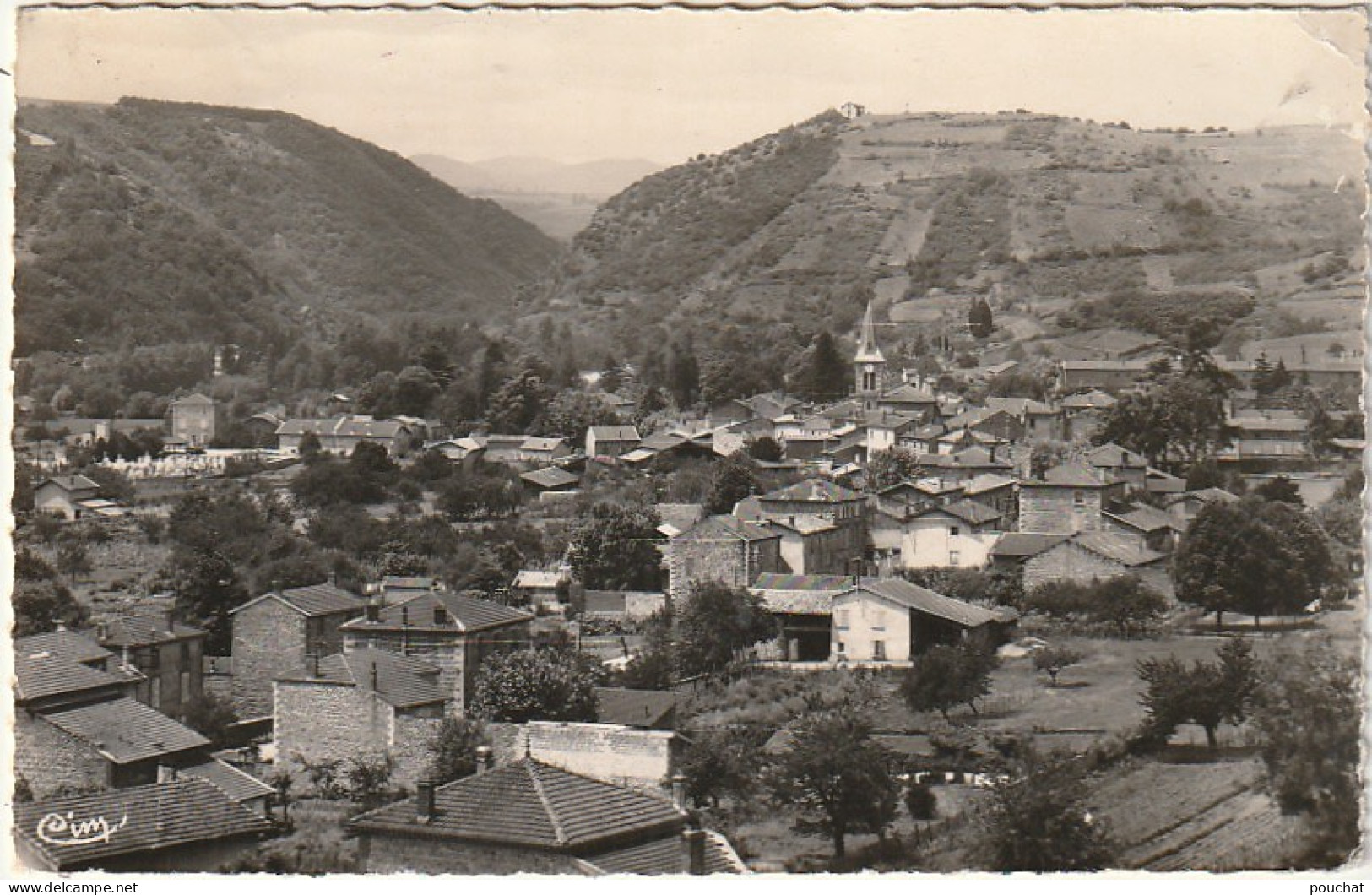 ZY 38-(26) SAINT UZE - VUE DE ST UZE - 2 SCANS - Otros & Sin Clasificación