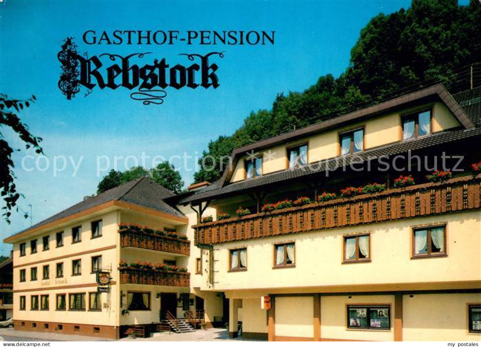 73652268 Winden Elztal Gasthof Pension Rebstock Winden Elztal - Autres & Non Classés