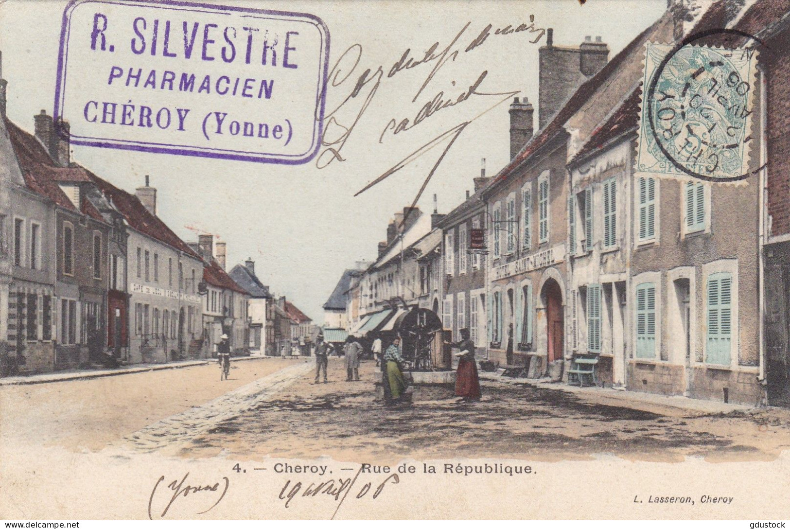 Yonne - Cheroy - Rue De La République - Cheroy