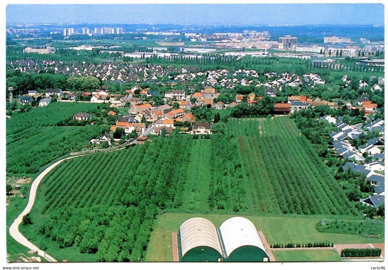 COURCOURONNES - Les Vergers - Carte Publicitaire - Voir Scan - Otros & Sin Clasificación