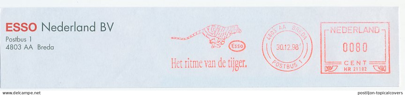 Meter Top Cut Netherlands 1998 Tiger - Esso - Other & Unclassified