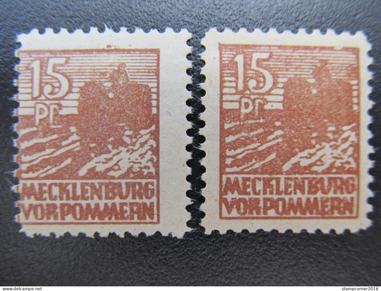 SBZ Nr. 37ye+za, 1946, Postfrisch, BPP Geprüft, Mi 105€ *DEK110* - Ungebraucht