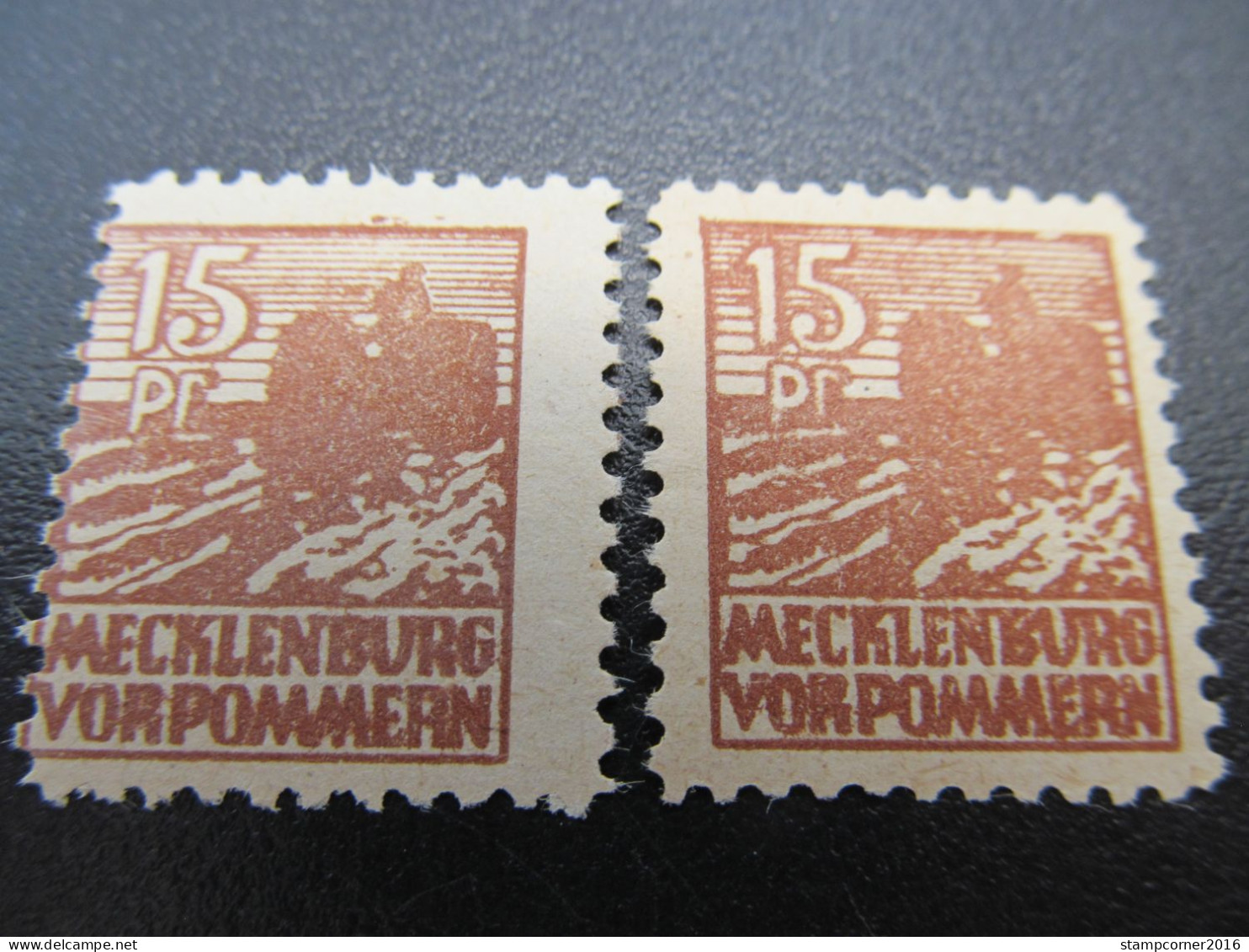 SBZ Nr. 37ye+za, 1946, Postfrisch, BPP Geprüft, Mi 105€ *DEK110* - Mint