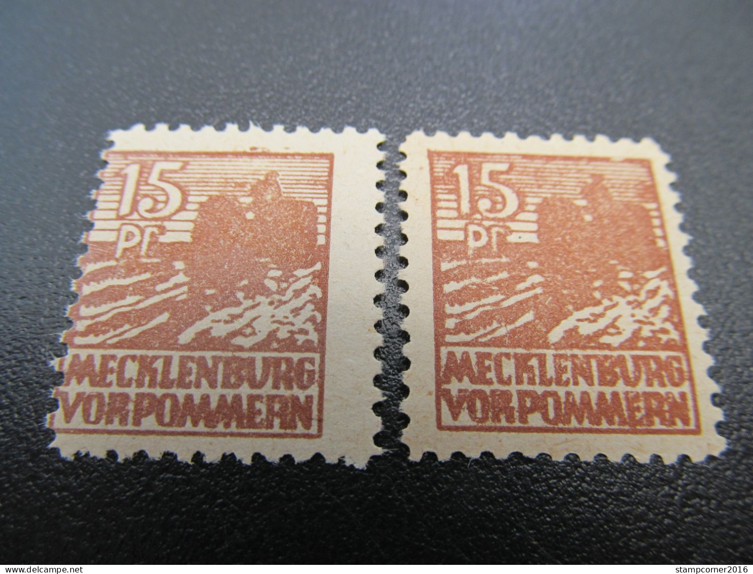 SBZ Nr. 37ye+za, 1946, Postfrisch, BPP Geprüft, Mi 105€ *DEK110* - Ungebraucht
