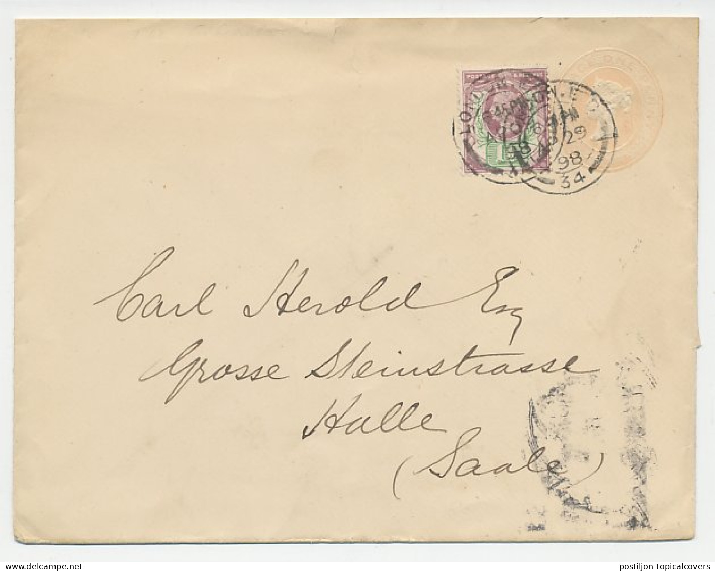 Postal Stationery GB / UK 1898 The Gibraltar - Consolidated Gold Mines Limited - Unclassified