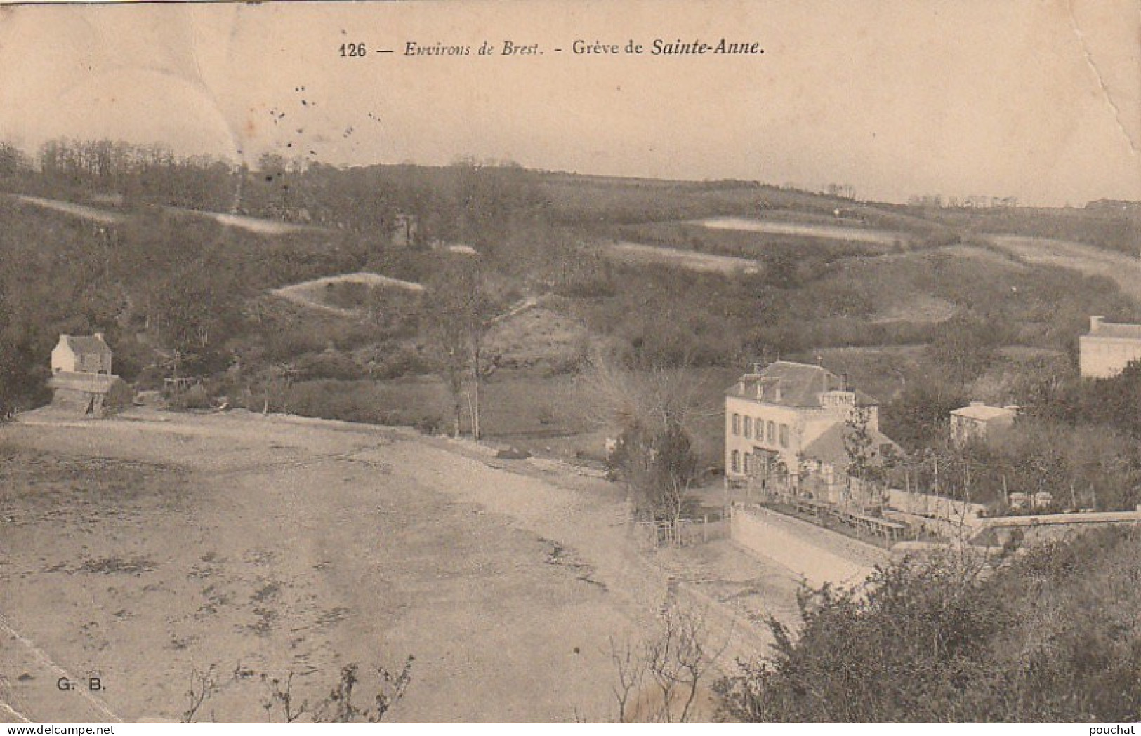 ZY 41-(29) ENVIRONS DE BREST - GREVE DE SAINTE ANNE - 2 SCANS - Autres & Non Classés