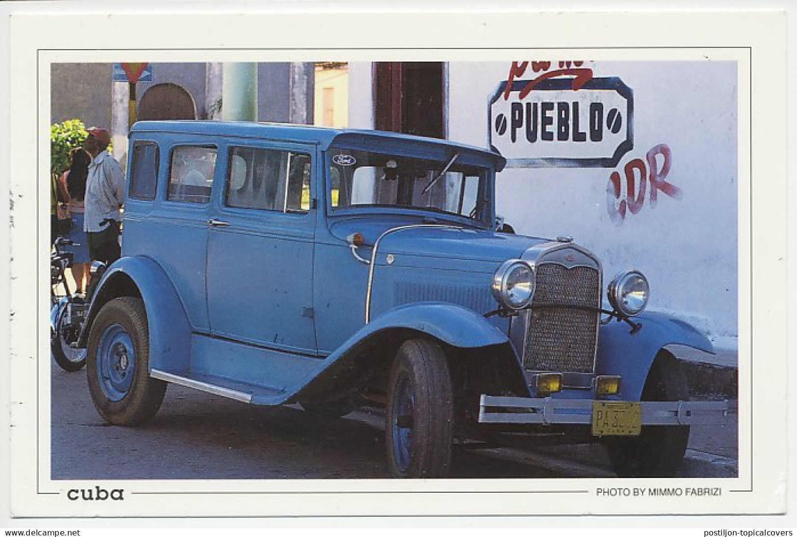 Postal Stationery Cuba Car  - Cars