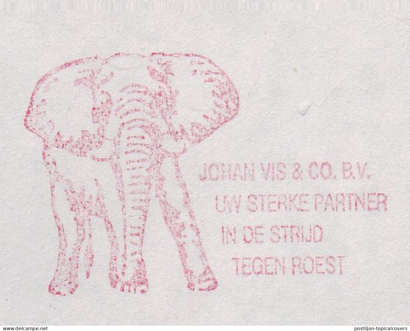 Meter Cut Netherlands 1993 Elephant - Other & Unclassified