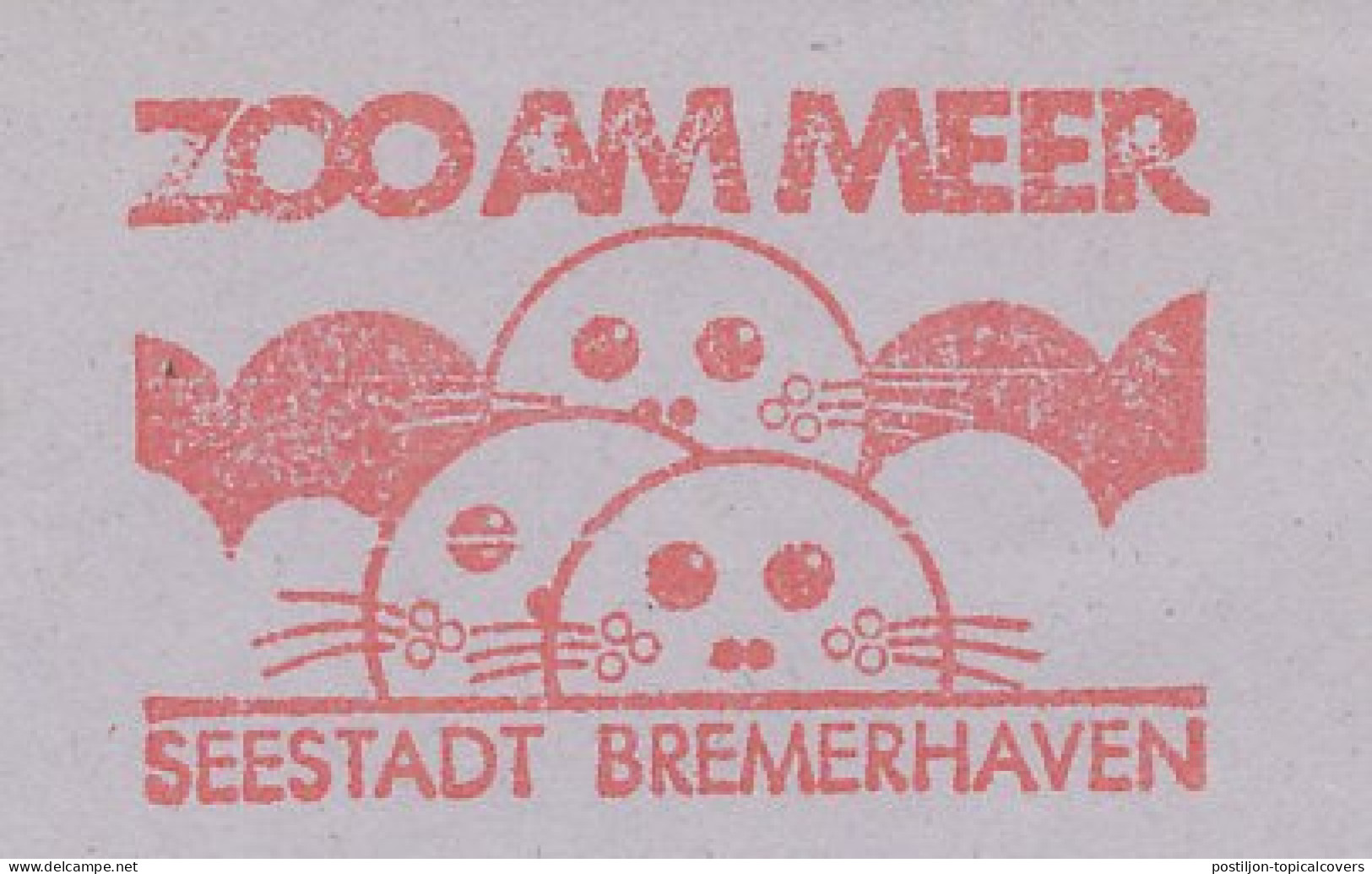 Meter Cut Germany 1999 Seal - Zoo Am Meer - Bremerhaven - Sonstige & Ohne Zuordnung