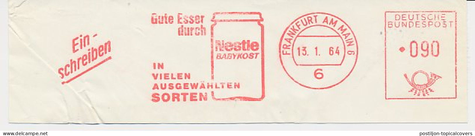 Meter Cut Germany 1964 Baby Food - Nestle - Altri & Non Classificati