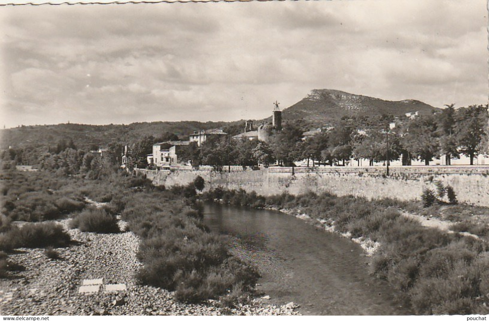 ZY 43-(30) ANDUZE - VUE GENERALE - LE QUAI - 2 SCANS - Anduze