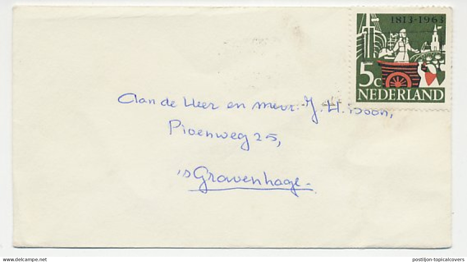 Em. Onafhankelijkheid 1963 - Nieuwjaarsstempel Breda - Ohne Zuordnung