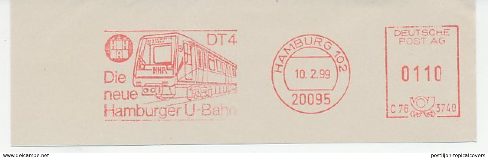 Meter Cut Germany 1999 Metro - Subway - U-Bahn - Trains