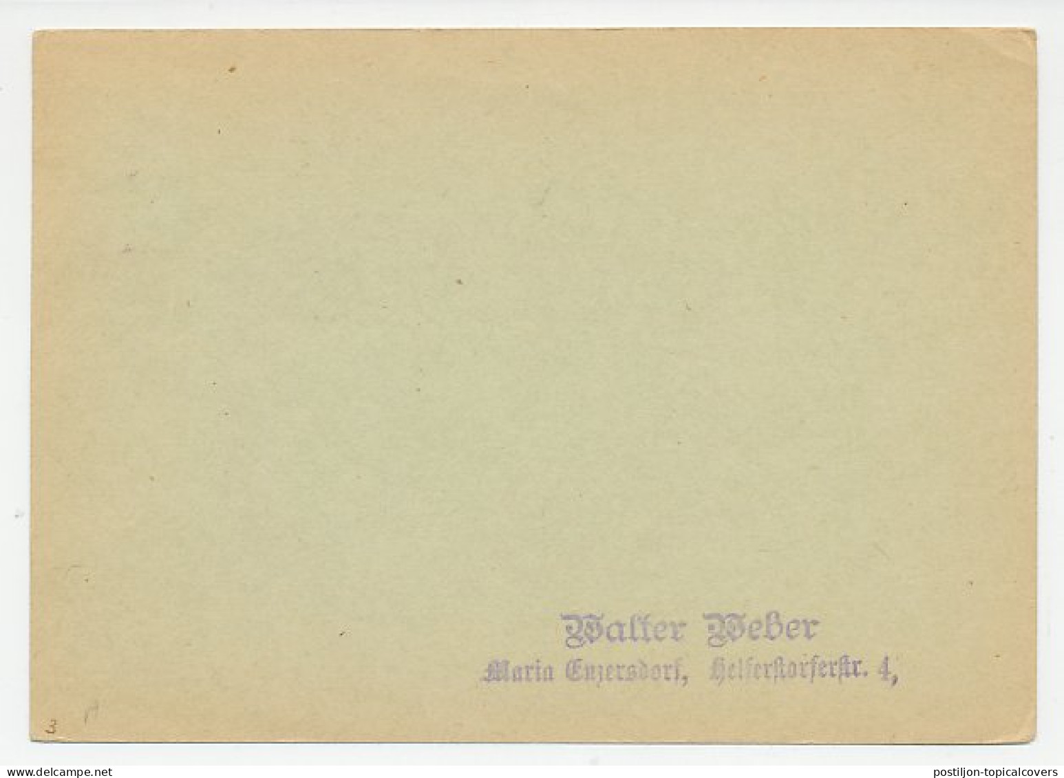 Cover / Card Austria 1936 Ski Competition - Winter (Other)