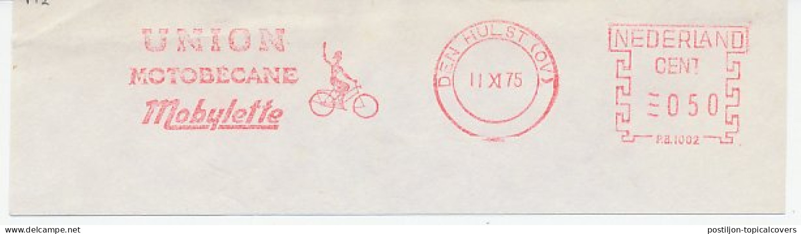 Meter Cut Netherlands 1975 Bicycle - Union - Motobecane - Mobylette - Cycling