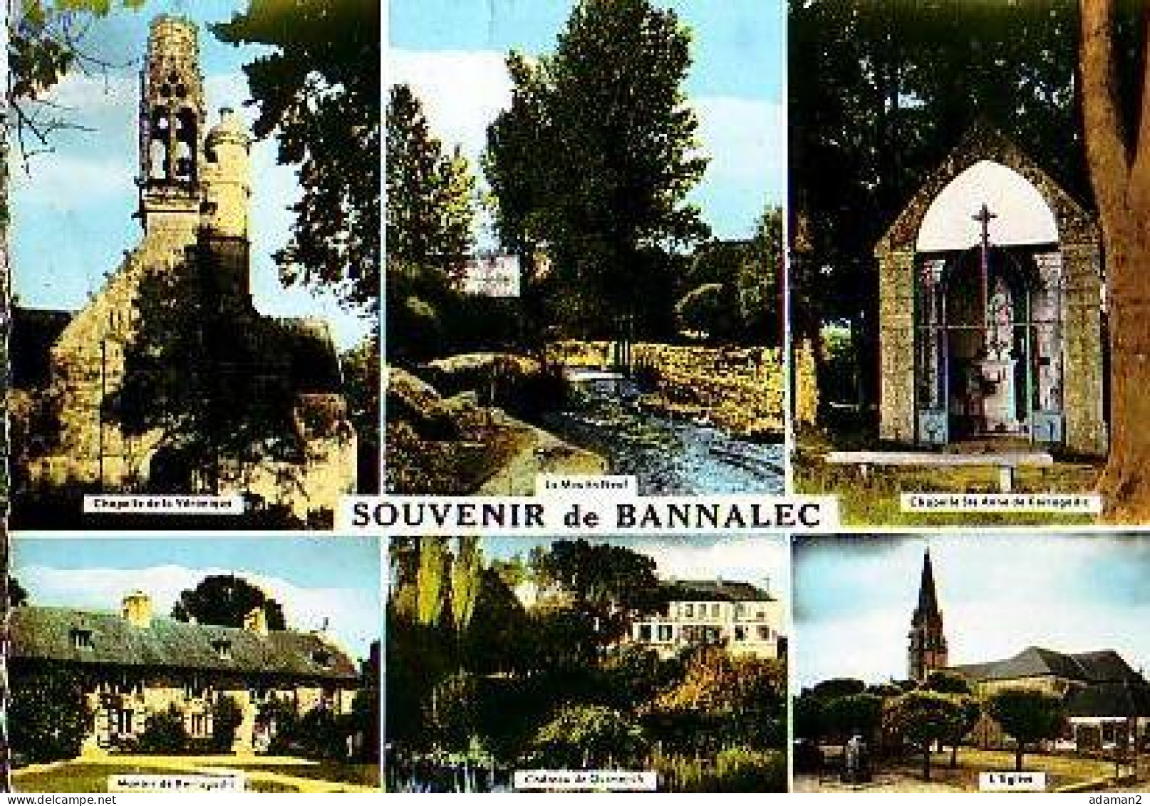 Bannalec   G29        ( 6 Vues ) Souvenir - Bannalec