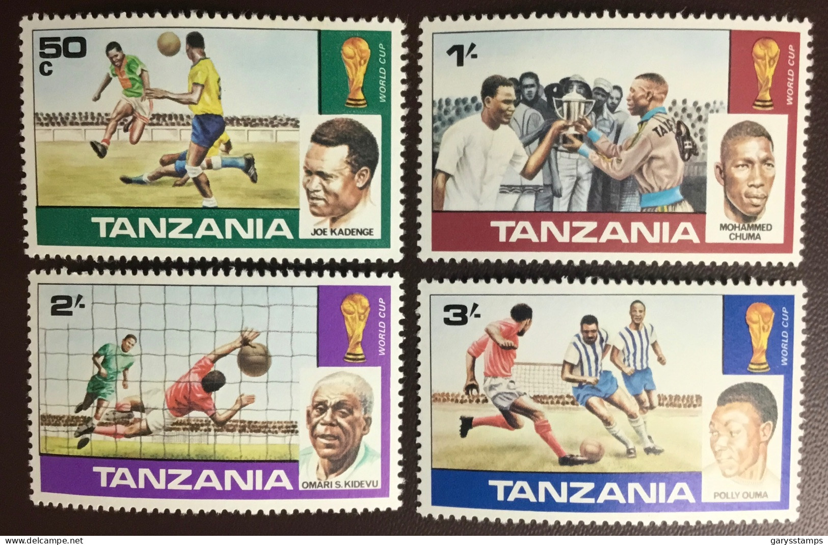 Tanzania 1978 World Cup MNH - Tanzanie (1964-...)