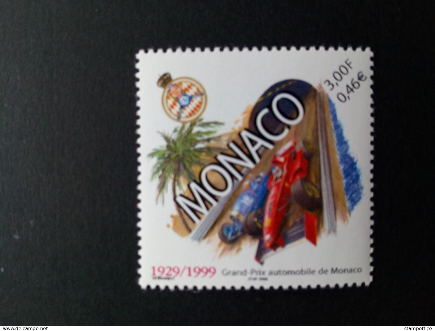 MONACO MI-NR. 2451 POSTFRISCH(MINT) 70 JAHRE AUTORENNEN PREIS VON MONACO 1999 - Auto's