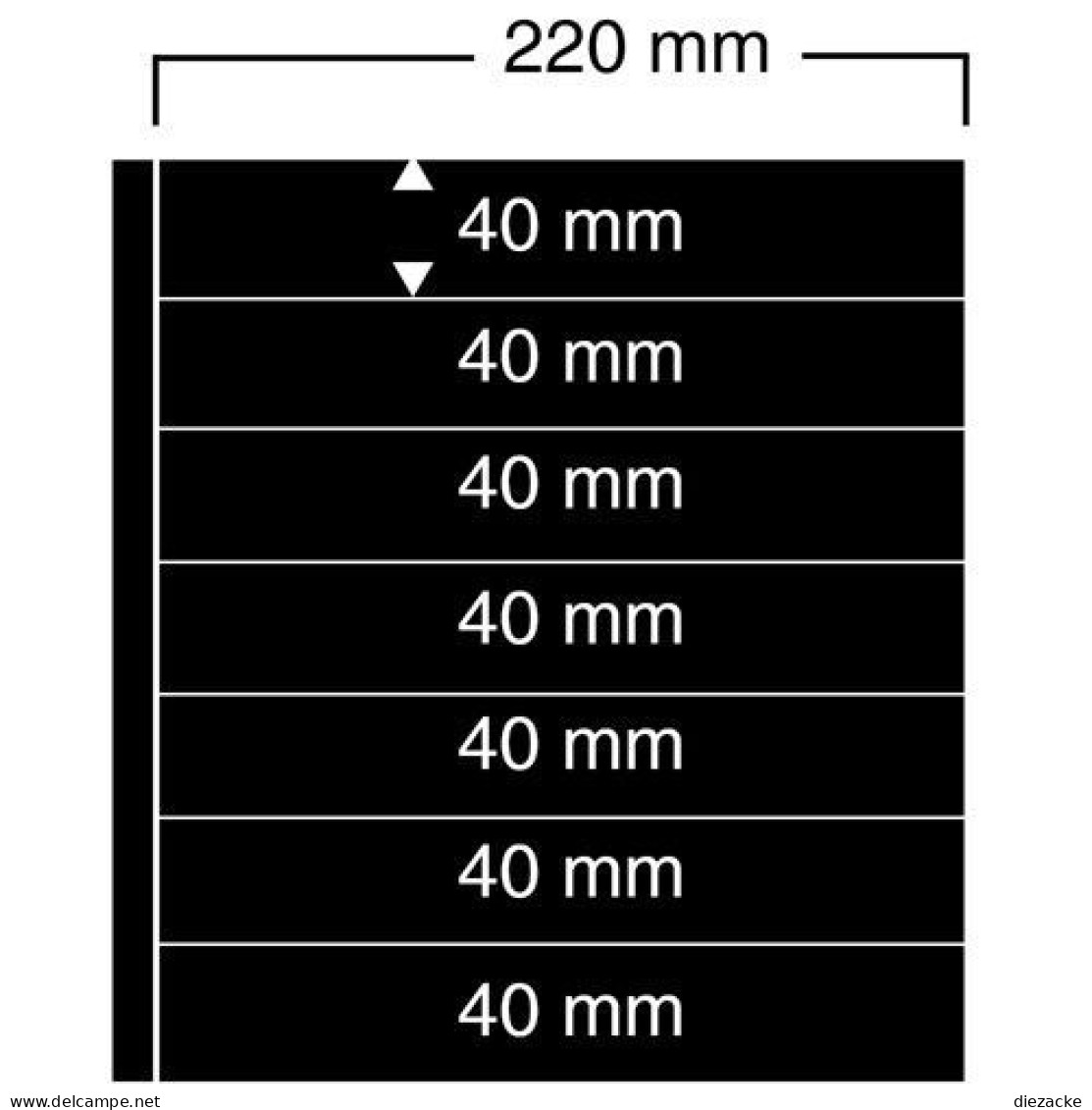 Safe Einsteckblätter Schwarz Für Compact A4-Album Nr. 457 (5er Pack) Neu ( - Altri & Non Classificati