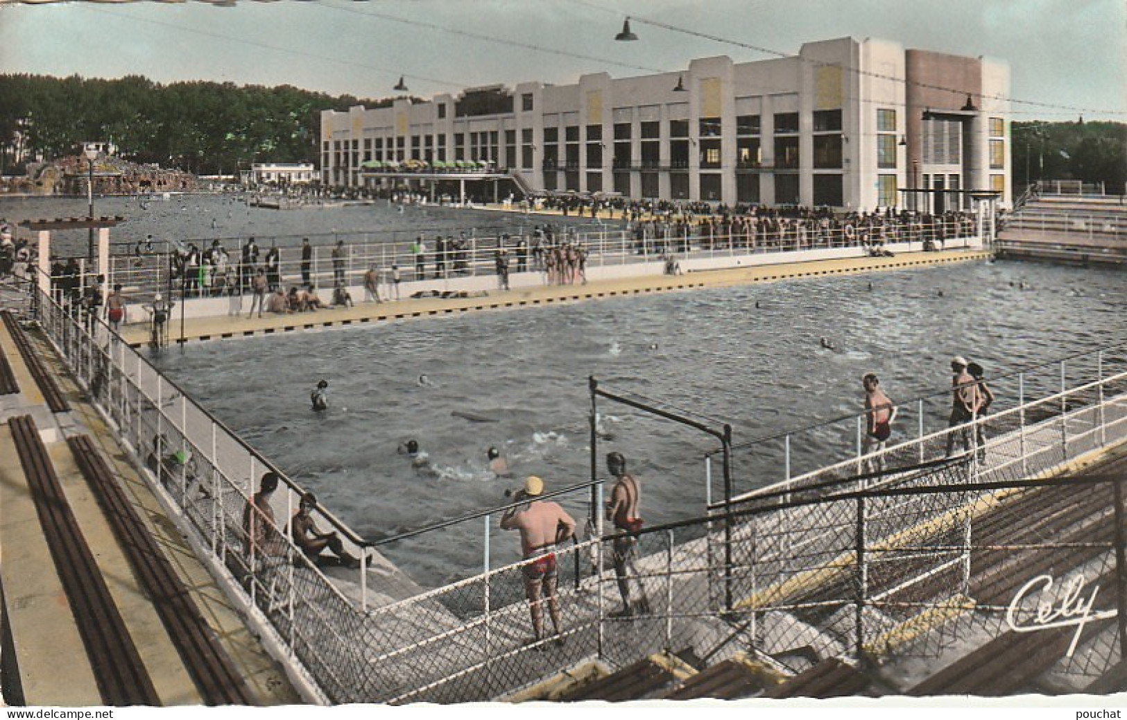 ZY 45-(31) TOULOUSE - PARC MUNICIPAL DES SPORTS - ENSEMBLE DES PISCINES - AU PREMIER PLAN LA PISCINE SPORTIVE - 2 SCANS - Toulouse