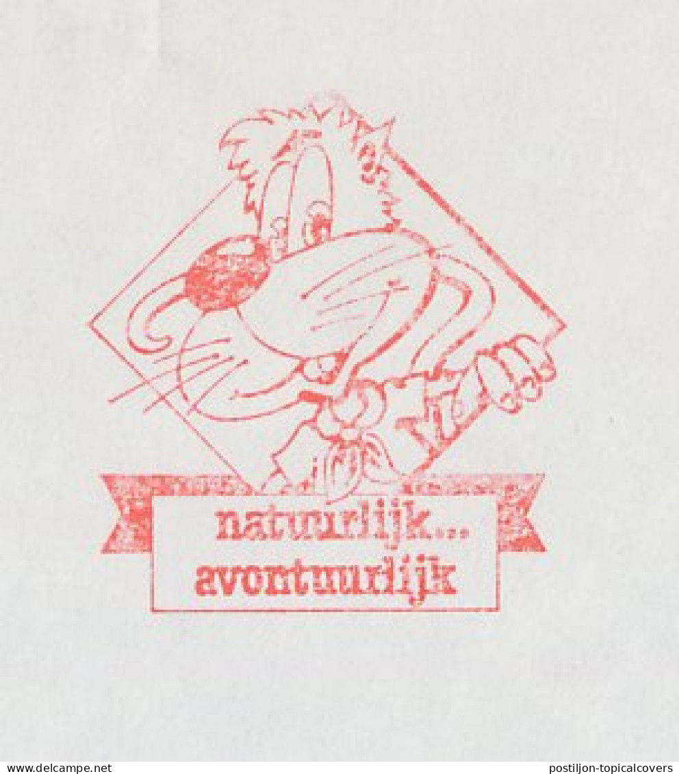 Meter Cover Netherlands 1985 Dutch Scouting - Naturally ...Adventurous - Autres & Non Classés