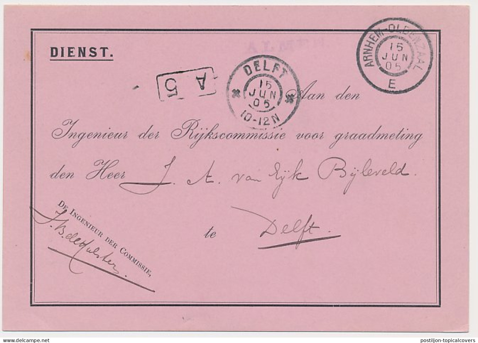 Almen - Delft 1905 - Unclassified