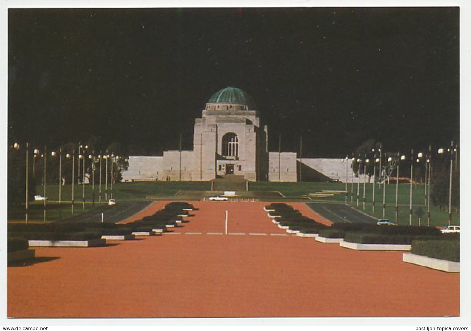 Postal Stationery Australia War Memorial - Canberra - Militaria
