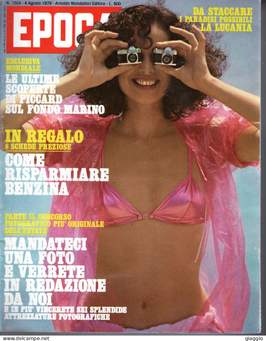 °°° RIVISTA EPOCA N° 1504 DEL 4 AGOSTO 1979 °°° - Altri & Non Classificati