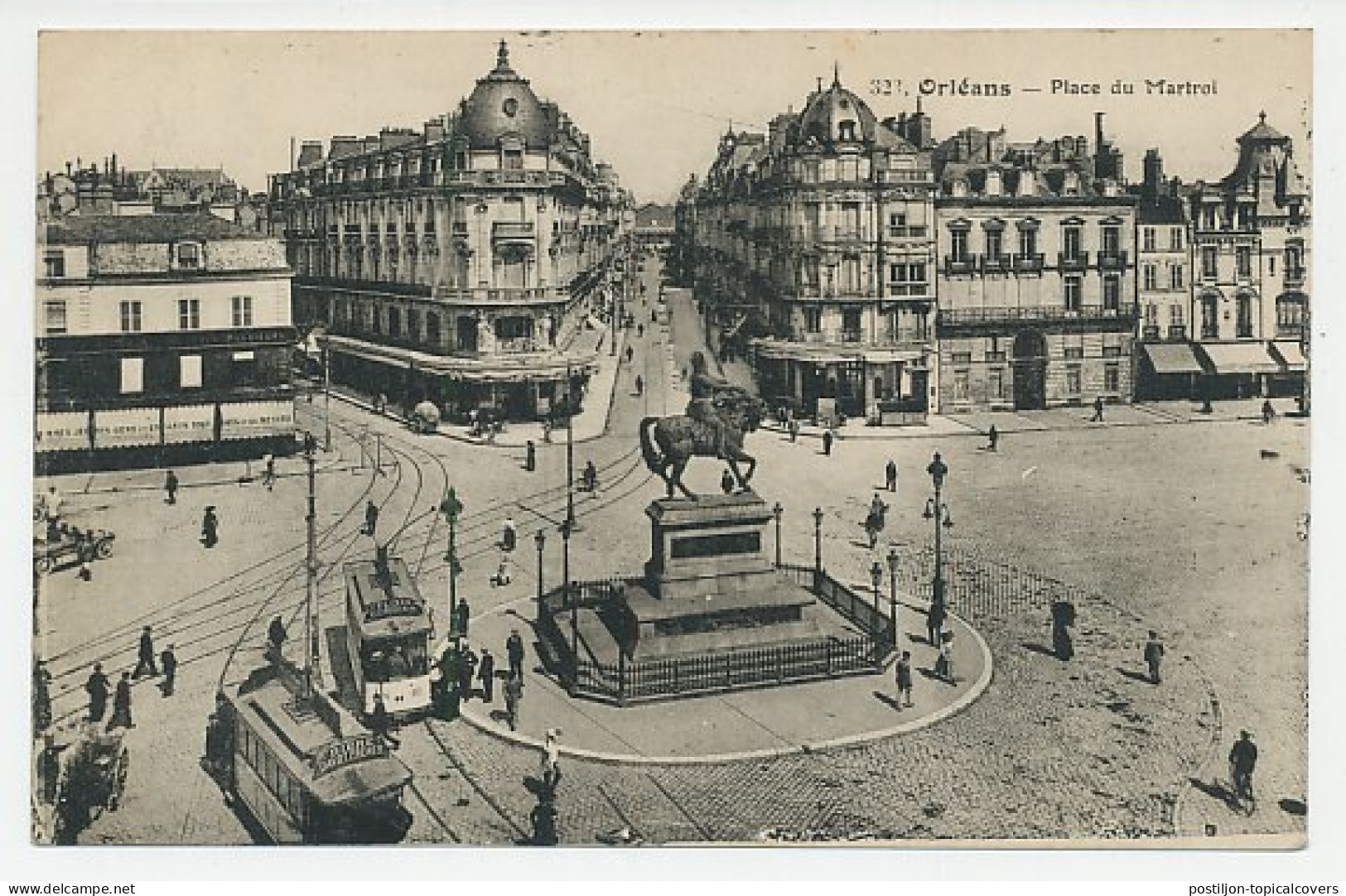 Postcard / Postmark France 1929 Jeanne D Arc - Maid Of Orleans - Sonstige & Ohne Zuordnung