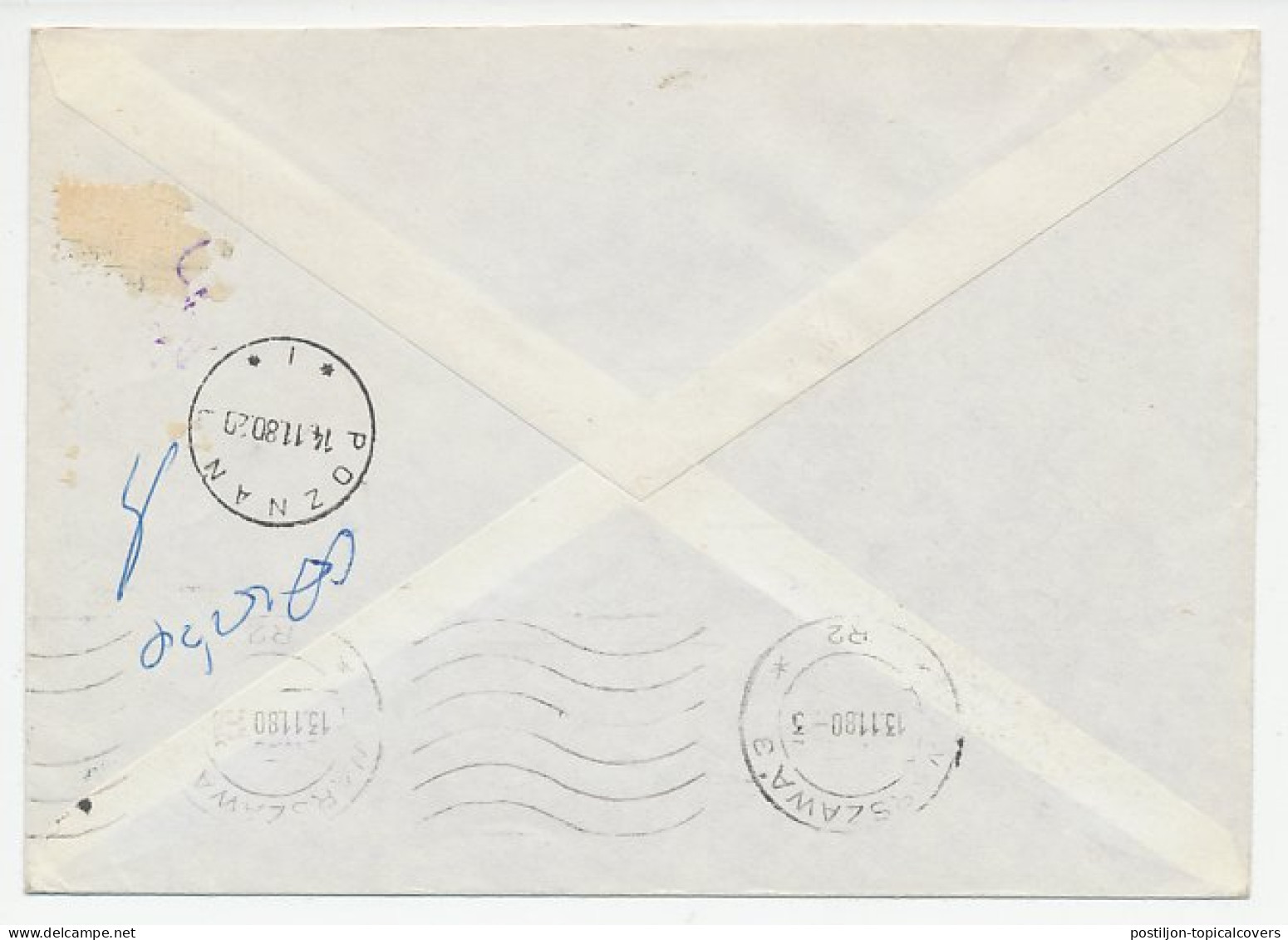 Registered Postal Stationery Germany 1980 Mushroom - Advice Center - Hongos